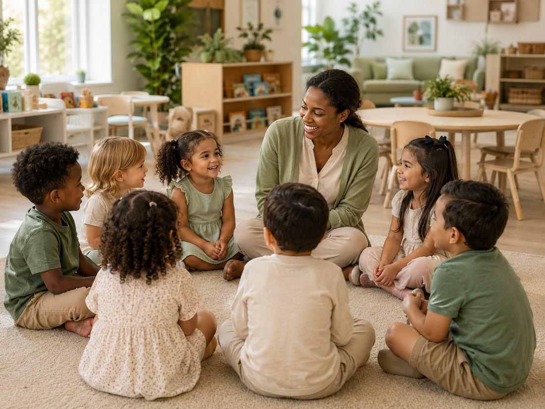 Children at play at Discovery Kids Tampa